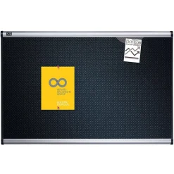 Quartet Prestige Foam Bulletin Board, Aluminum Frame, 2'H x 3'W (QTB343A)