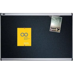 Quartet Prestige Foam Bulletin Board, Aluminum Frame, 2'H x 3'W (QTB343A)