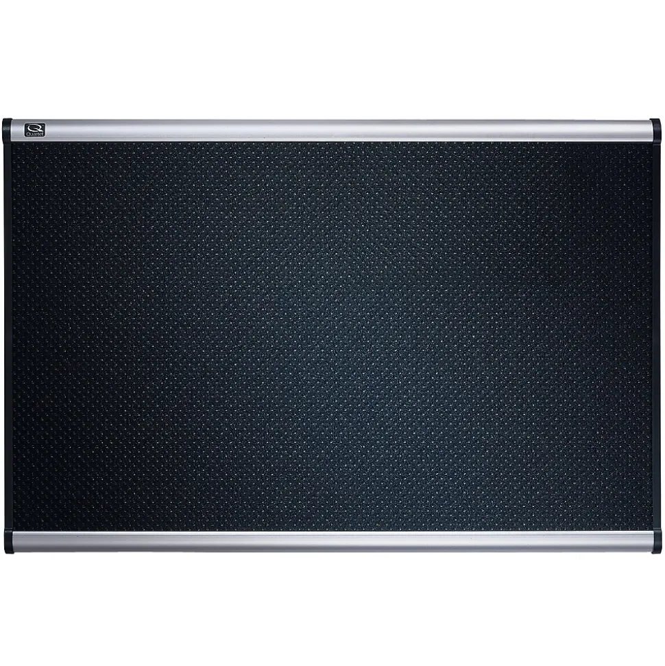 Quartet Prestige Foam Bulletin Board, Aluminum Frame, 4'H x 6'W (B347A)