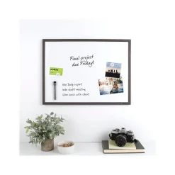 Quartet Steel Dry-Erase Whiteboard, Gray Frame, 2' x 1.5' (Q052317W00-STPR)