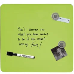 Quartet Tin Dry-Erase Board, 1' x 1', Assorted Colors (TSQ1212A)