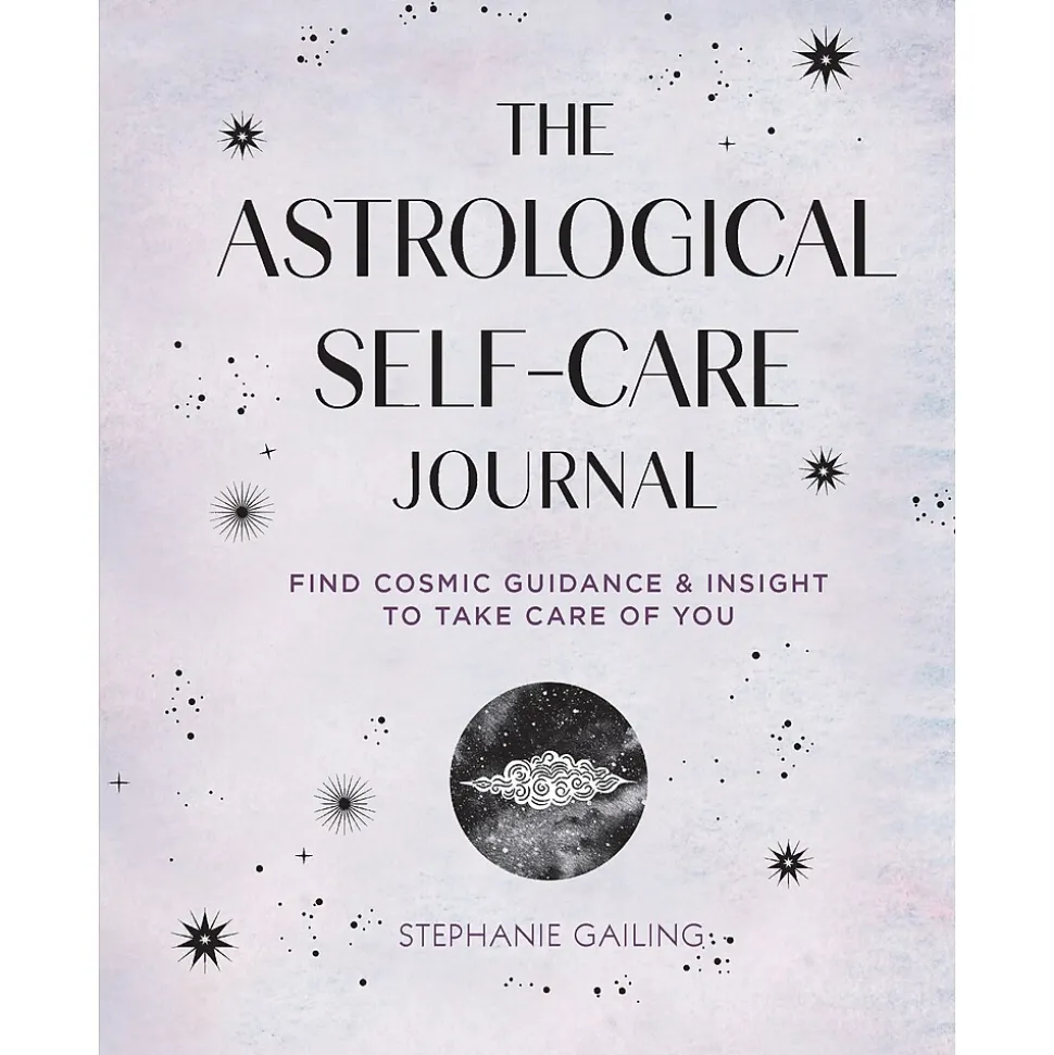 Quarto Astrological Wellness & Spirituality Guided Journal, Hardcover, 6.27" x 8.25", College Ruled, Purple, 160 Pages