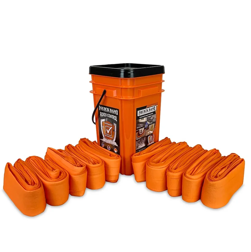 Quick Dam Grab & Go 11-Piece Indoor Flood Control Kit (WUGG10-10)