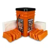 Quick Dam Grab & Go 41-Piece Indoor Flood Bucket Kit (WUGG-V)