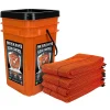 Quick Dam Hi-Vis Water Barrier, 120", Up to 8 Gal. 4/Box (QDGG10-4HV)