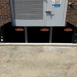 Quick Dam Universal Flood Gate, Flood Doorway Control, Expands 40