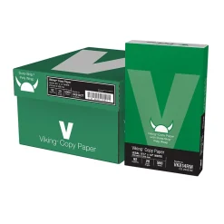 Quill Brand 8.5" x 14" CopyPaper 20 lbs., 92 Brightness, White, 5000 Sheets/Ream (VK814CT)