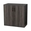 QUUBs 31.5" Storage Cabinet with 2 Shelves, Weathered Gray (G115002600)