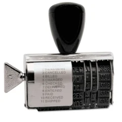 QwikMark 11-Message Dial-A-Phrase Daters (USST2754)