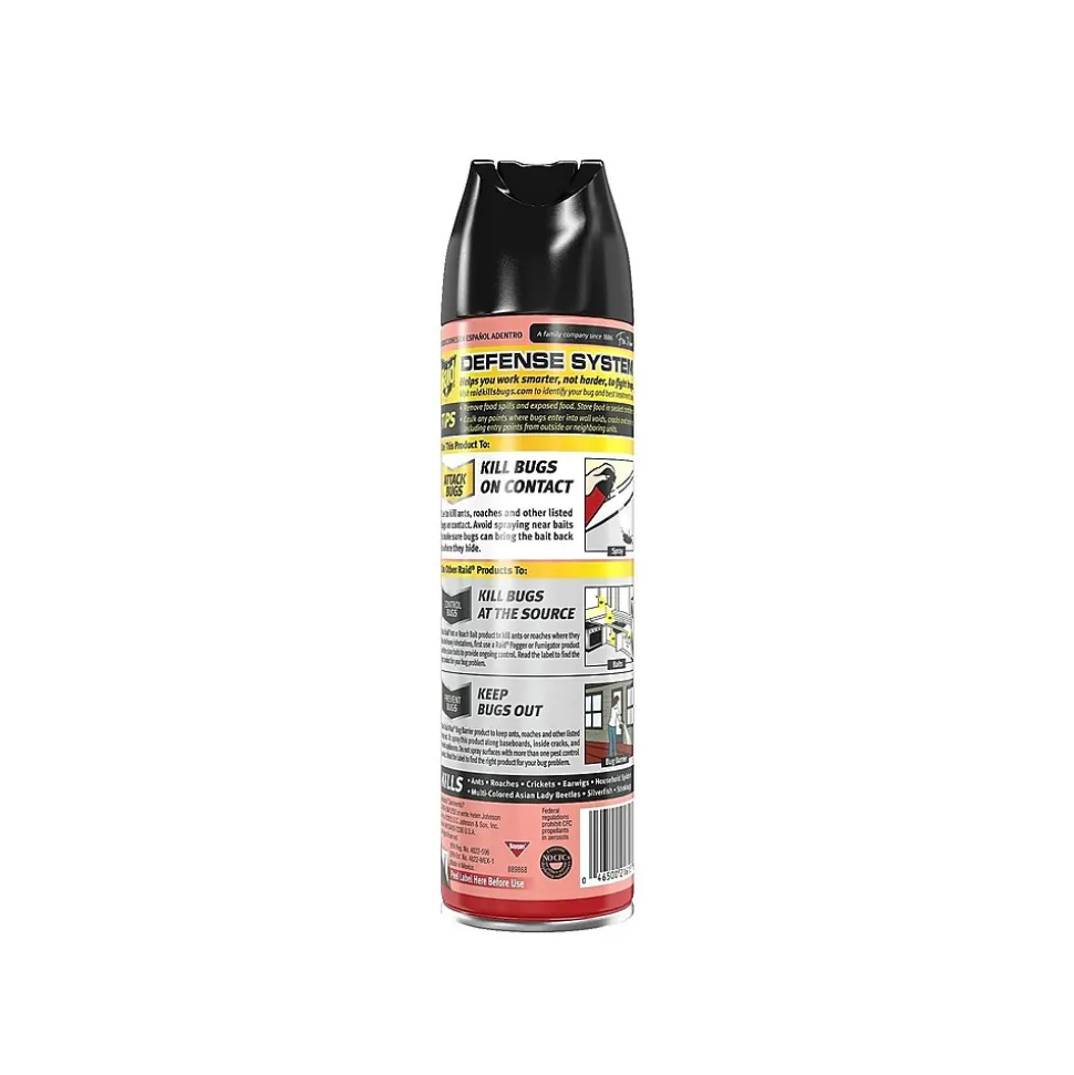 Raid Ant & Roach Killer 26 Aerosol for Ants & Roaches, Outdoor Fresh Scent, 17.5 oz. (669798)