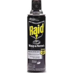 Raid Wasp and Hornet Killer, 14 oz. Aerosol Spray, 12/Carton (SJN668006)