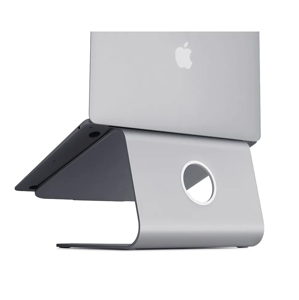Rain Design mStand 10" x 7.5" Aluminum Laptop Stand, Space Gray (10072)
