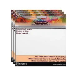 Ranger 90 lb. Cardstock Paper, white, 60 Sheets/Pack (72271-PK3)