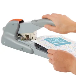 Rapid DUAX Heavy Duty Desktop Stapler, 170 Sheet Capacity, Silver (73338)