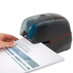 Rapid 5080e Professional Automatic Electric Stapler, 90 Sheet Capacity, Black (90147)