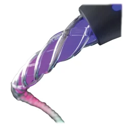 Raycon Light-up LED 3-in-1 USB to Lightning, Micro USB & USB-C Cable, 4-ft., Multicolored (RACLED110-23E-WHI)