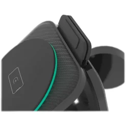 Raycon The Magic Pad Pro 3-in-1 Magnetic Wireless Charging Station, Black (RAPWIR300-23E-BLA)