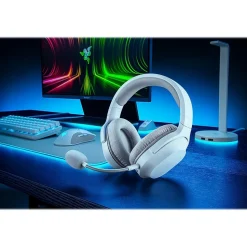 Razer Barracuda X Noise Canceling Bluetooth Over-the-Ear Gaming Headset, Mercury (RZ04-04430200-R3U1)