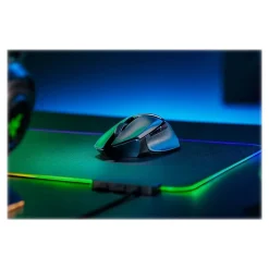 Razer Basilisk V3 X HyperSpeed Wireless Ergonomic Optical 2.4 GHz Gaming Mouse, Black (RZ01-03150100-R3U1)