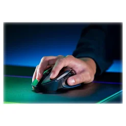 Razer Basilisk V3 X HyperSpeed Wireless Ergonomic Optical 2.4 GHz Gaming Mouse, Black (RZ01-03150100-R3U1)