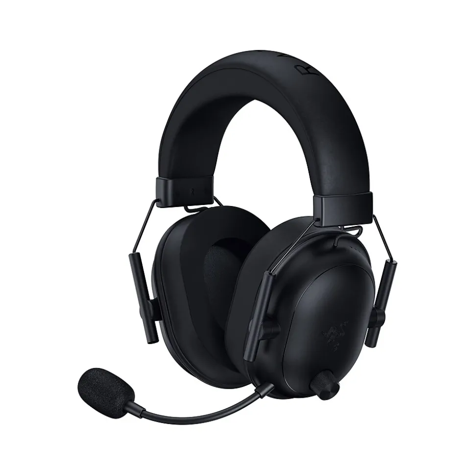 Razer BlackShark V2 HyperSpeed Wireless Noise Canceling Bluetooth Gaming Over-the-Ear Headset, Black (RZ04-04960100-R3U1)