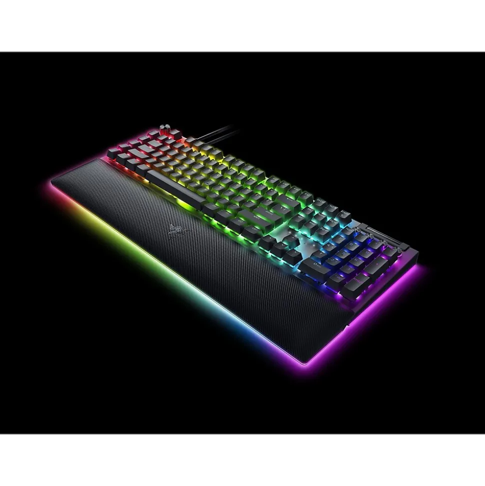 Razer BlackWidow V4 Pro Gaming Mechanical Keyboard, Black (RZ03-04680200-R3U1)