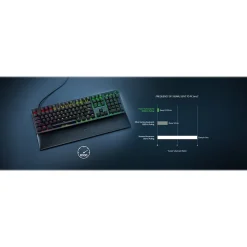 Razer Huntsman V2 Ergonomic Gaming Keyboard, Black (RZ03-03930400-R3U1)