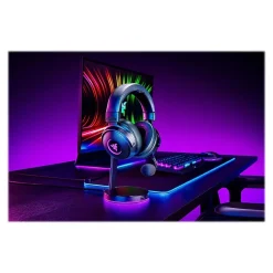 Razer Kraken V3 Pro Refurbished Wireless Noise Canceling Stereo Gaming Over-the-Ear Headset, 3.5mm, Black (RZ04-03460100-R3U1)