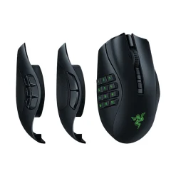 Razer Naga V2 Pro Wireless Optical Gaming Mouse, Black (RZ01-04400100-R3U1)