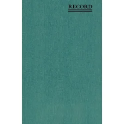 Rediform Emerald Series Record Book, 7.25" x 12.25", Green, 75 Sheets/Book (RED56111)