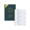 Rediform Gold Standard 2-Part Carbonless Receipts Book, 7"L x 2.75"W, 300 Forms/Book (8L810)