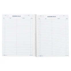 Rediform Incoming/Outgoing Call Register, 8.5