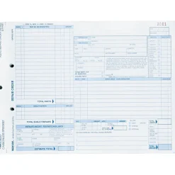 Rediform 4-Part Carbonless Purchase Requisitions, 8.5"L x 11"W, 50 Sets/Book (RED4P489)