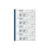 Rediform 3-Part Carbonless Receipts Pad, 7"L x 2.7"W, 100 Forms/Pad (8L808)