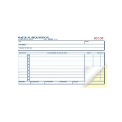 Rediform 2-Part Carbonless Purchase Requisitions, 4.25