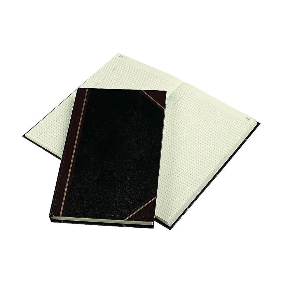 Rediform Texhide Record Book, 500 Pages, Black (57151)