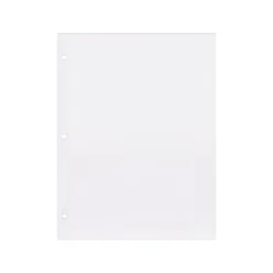 Rediform Unruled Filler Paper, 11" x 8.5", White, 100/Pack (20121)