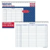Rediform Visitors Log Book, 11" x 8.5", 50 Pages, Multicolor (9G620)