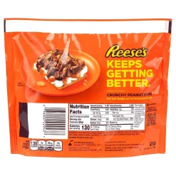 Reese's Crunchy Peanuts Miniature Cups Pouch, 9.6 oz, 8/Pack (220-02453)
