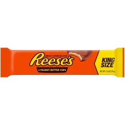 Reese's King Size Peanut Butter Cups, 2.8 oz., 24/Box (HEC48000)