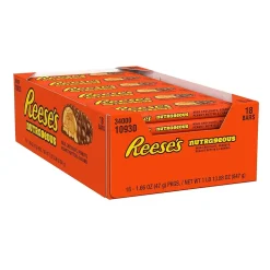 Reese's NutRageous Milk Chocolate Candy Bar, 1.66 oz., 18/Box (HEC10930)
