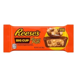 REESE'S Stuffed w/REESE'S Puffs Big Cup King Size 2.4oz, 16/Box (246-01182)