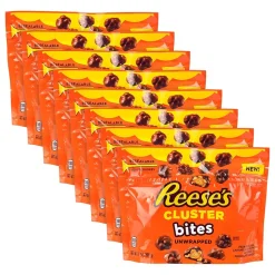 Reese's Unwrapped Cluster Bites Pouch, 7 oz, 8/Pack (220-02452)