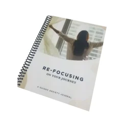 RE-FOCUS THE CREATIVE OFFICE A Guided Anxiety Journal, 6" x 8", Multicolor (70001)