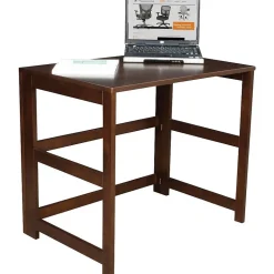 Regency Flip Flop 31" Folding Desk, Mocha Walnut (HDSKF3121MW)