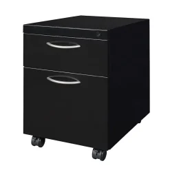 Regency Fusion Mobile Box File Pedestal, Black (MMPBF18ABK)