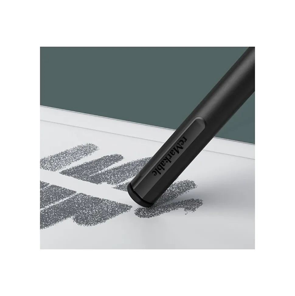 reMarkable 2 10.3" Paper Tablet with Marker Plus and Polymer Weave Book Folio, Gray (RM114)