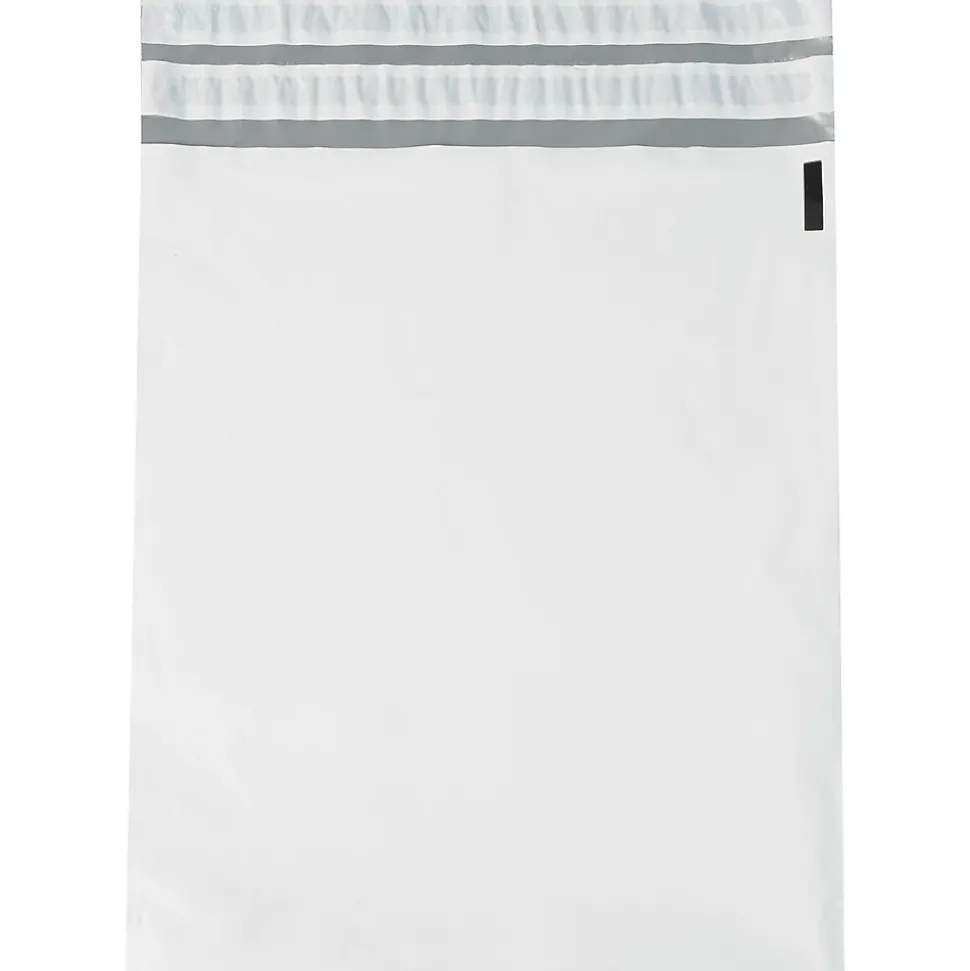 Returnable Poly Mailers, White, 12" x 15-1/2", 100/Case