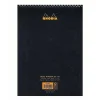 Rhodia Wirebound Notebooks Ruled 8 1/4 In. X 12 1/2 In. Black (185019)