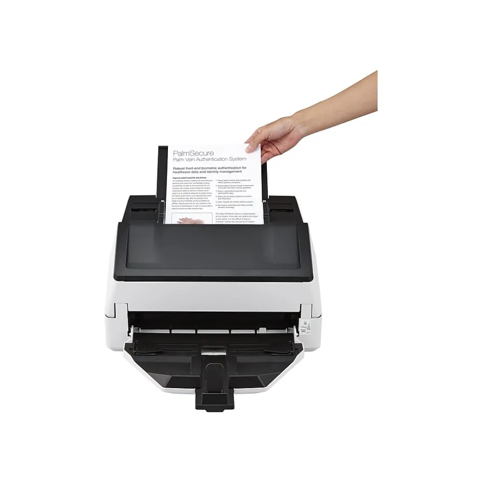 RICOH fi-7600 Desktop Scanner, Black/White (PA03740-B505)